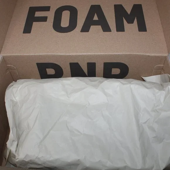 Yeezy Foam Runner RNNR NWT Men's 14 Stone Salt Slides Shoes Sandals GV6840 - Picture 11 of 14